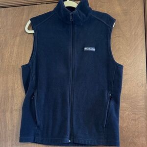 Columbia black Sleeveless Fleece